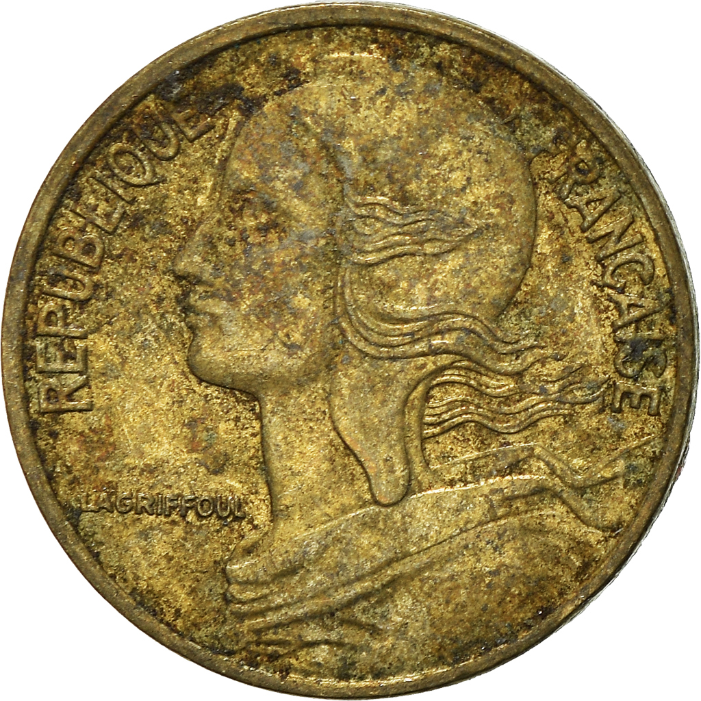 Moneda, Francia, 5 Centimes, 1998