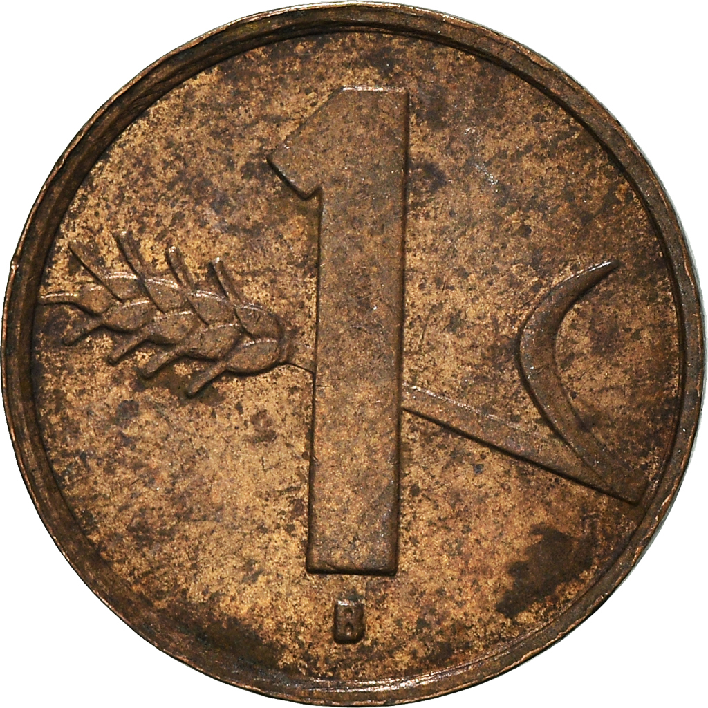 Moneda, Suiza, Rappen, 1954