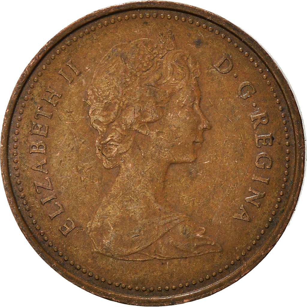 Moneda, Canadá, Cent, 1981