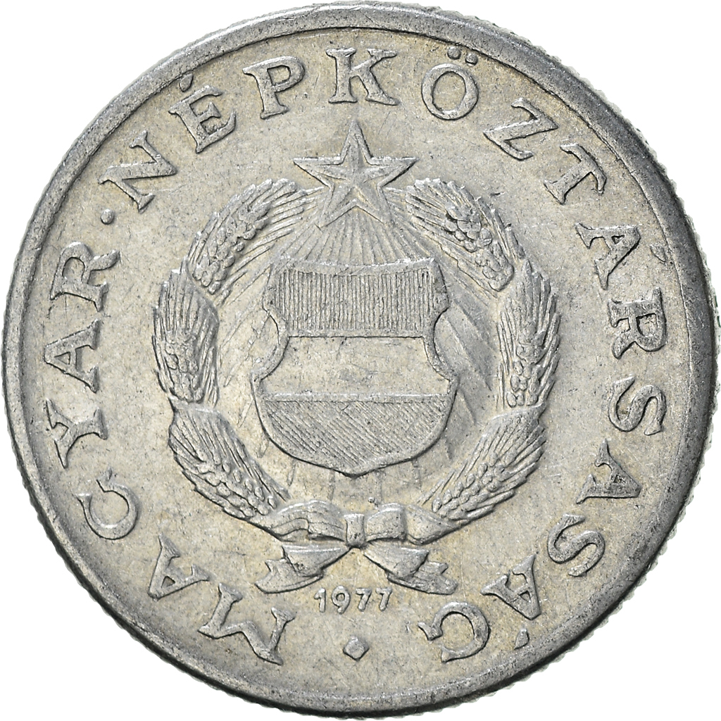 Moneda, Hungría, Forint, 1977