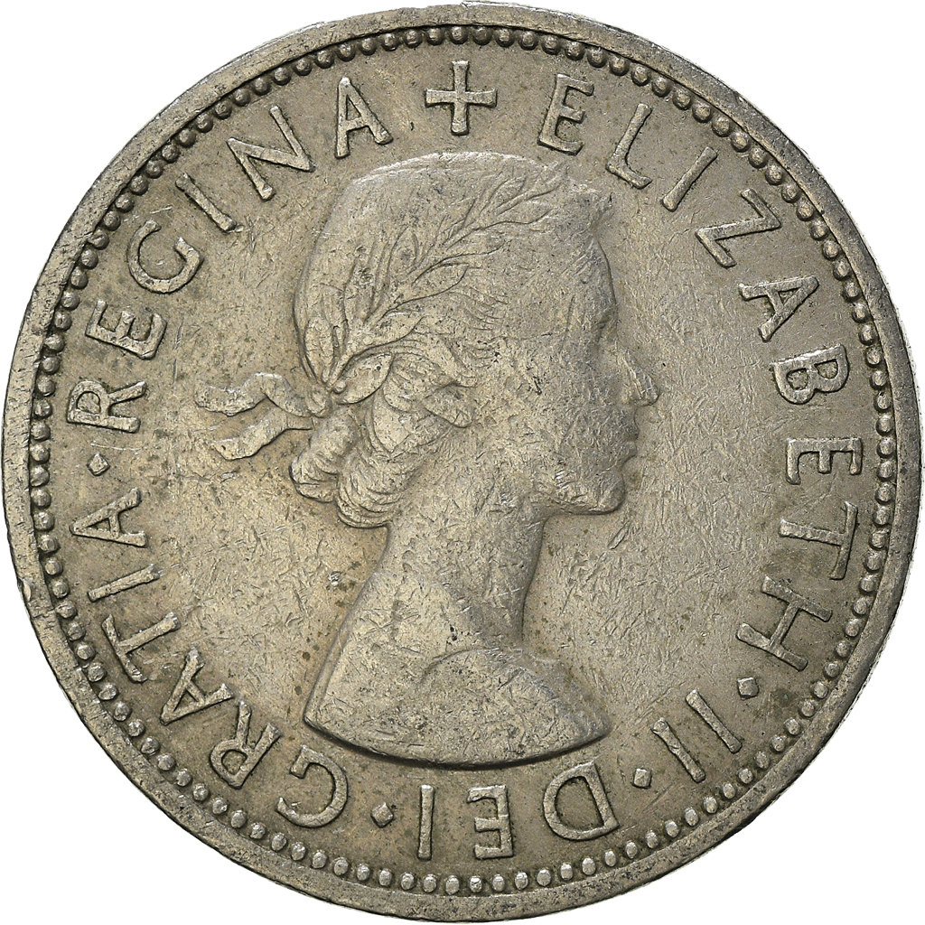 Moneda, Gran Bretaña, Florin, Two Shillings, 1966