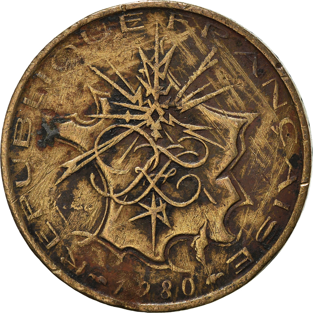 Moneda, Francia, 10 Francs, 1980