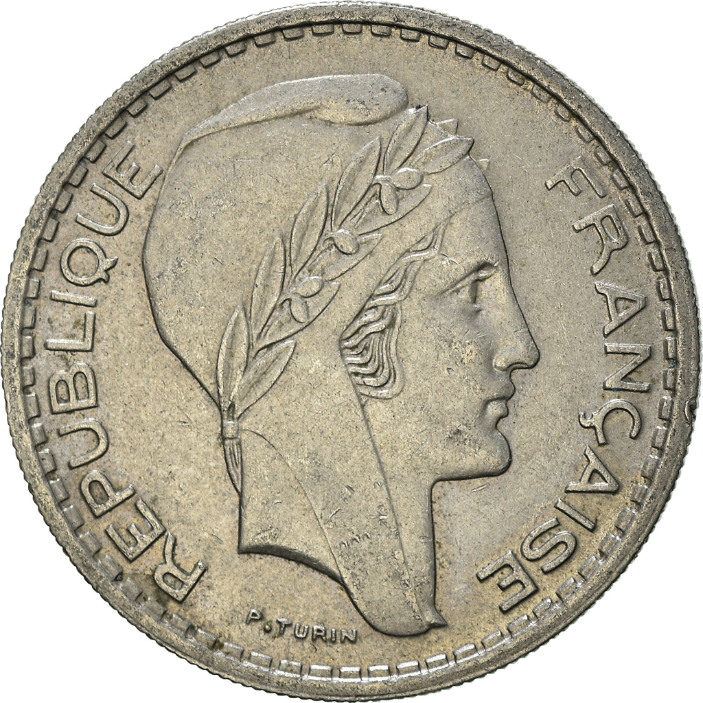 Moneda, Francia, 10 Francs, 1948