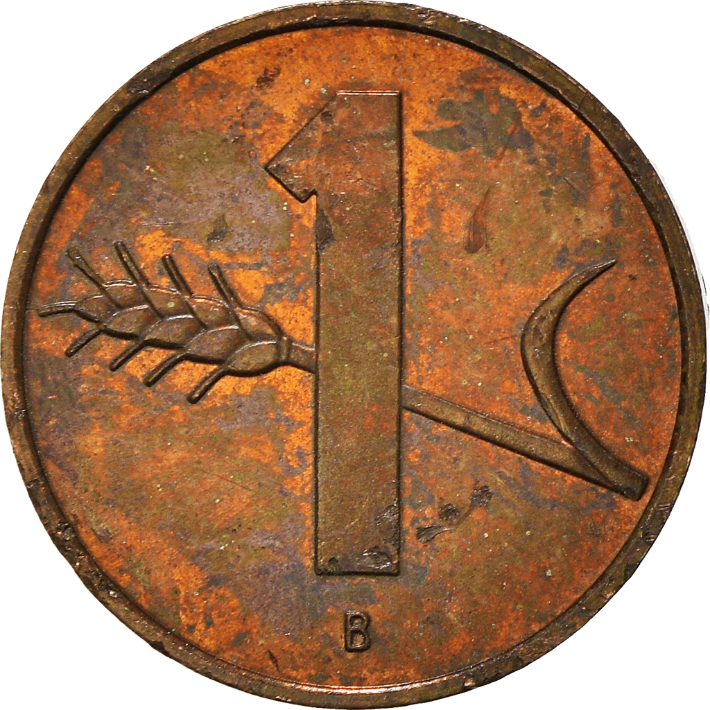 Moneda, Suiza, Rappen, 1989