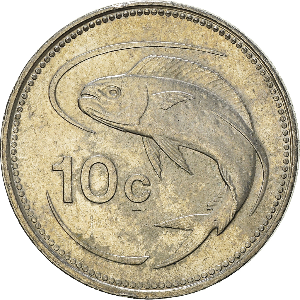 Moneda, Malta, Cent, 1986