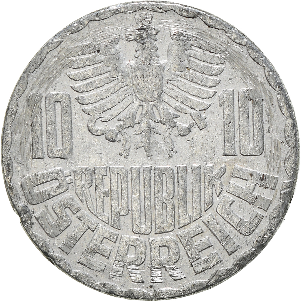 Moneda, Austria, 10 Groschen, 1959