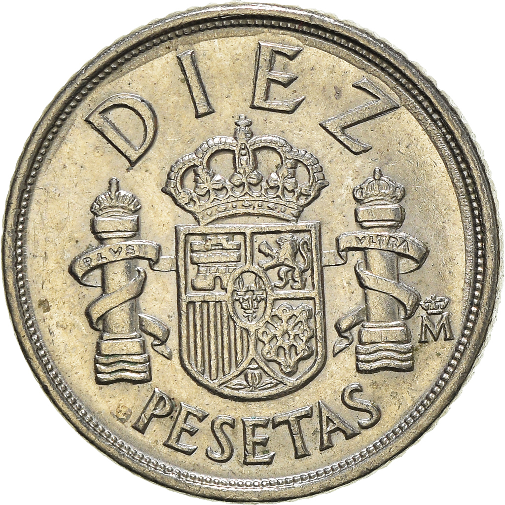 Moneda, España, 10 Pesetas, 1983