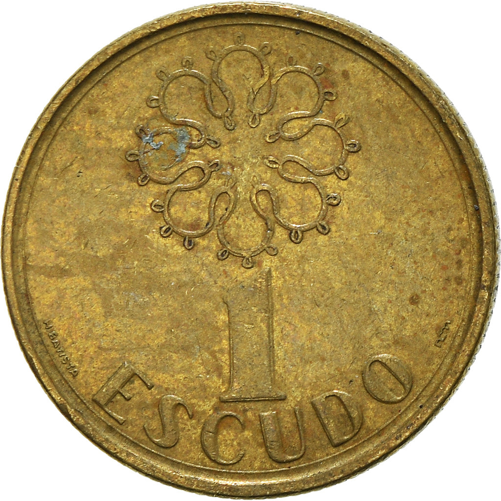 Moneda, Portugal, Escudo, 1989