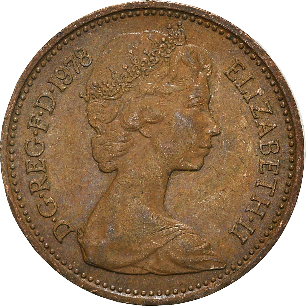 Moneda, Gran Bretaña, New Penny, 1978