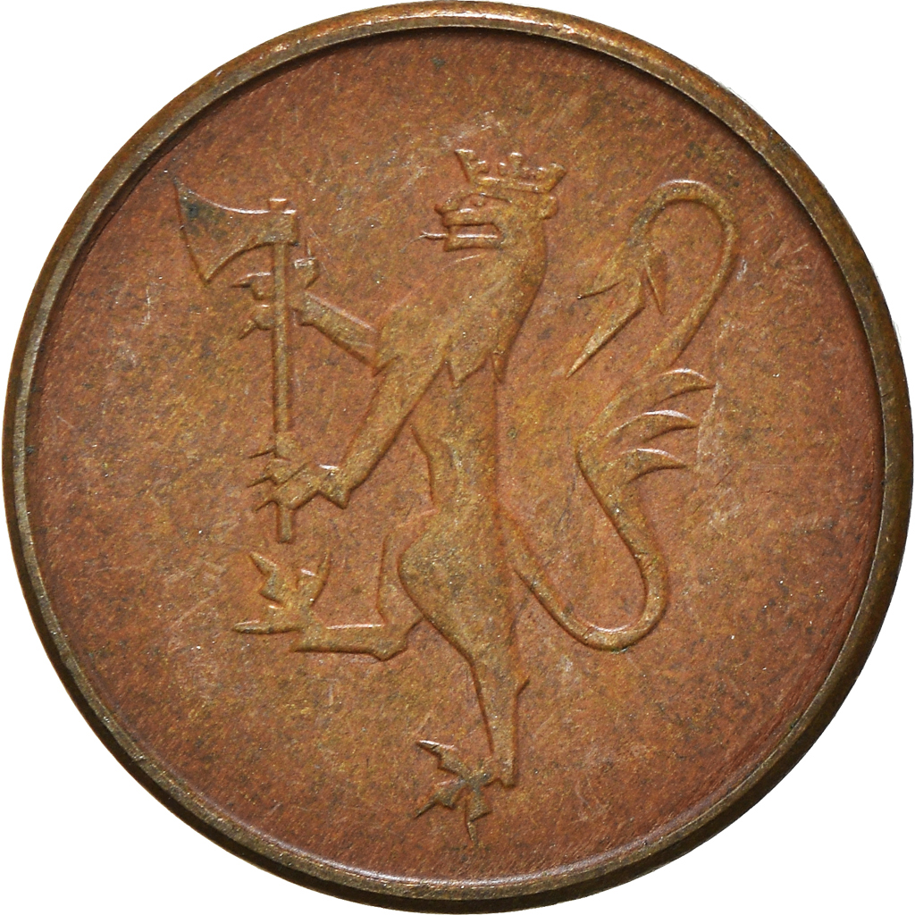 Moneda, Noruega, 5 Öre, 1979