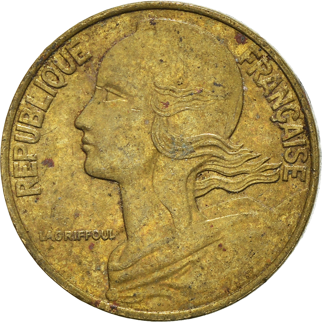Moneda, Francia, 5 Centimes, 1994