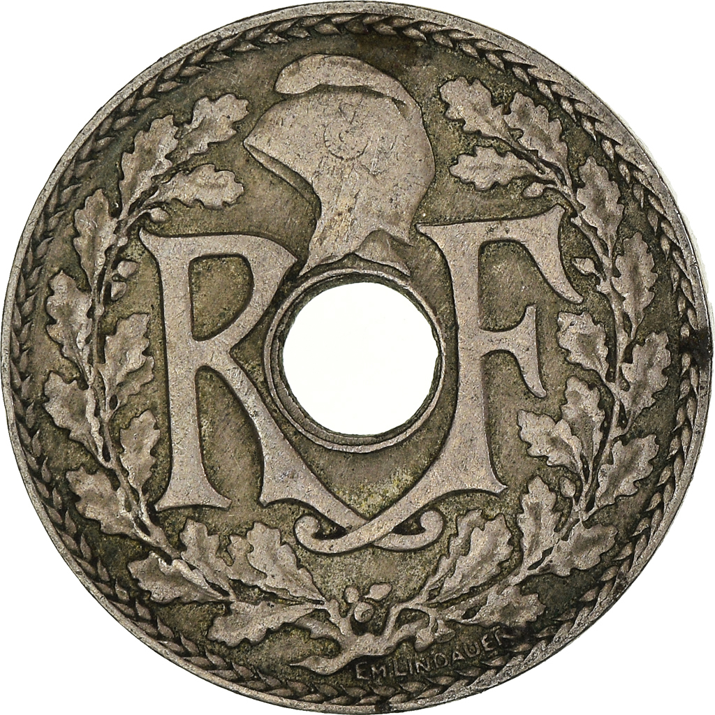 Moneda, Francia, 10 Centimes, 1927