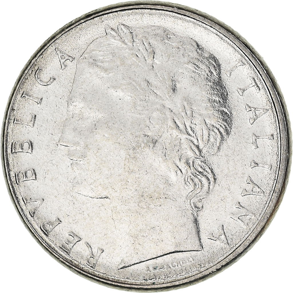 Moneda, Italia, 100 Lire, 1990