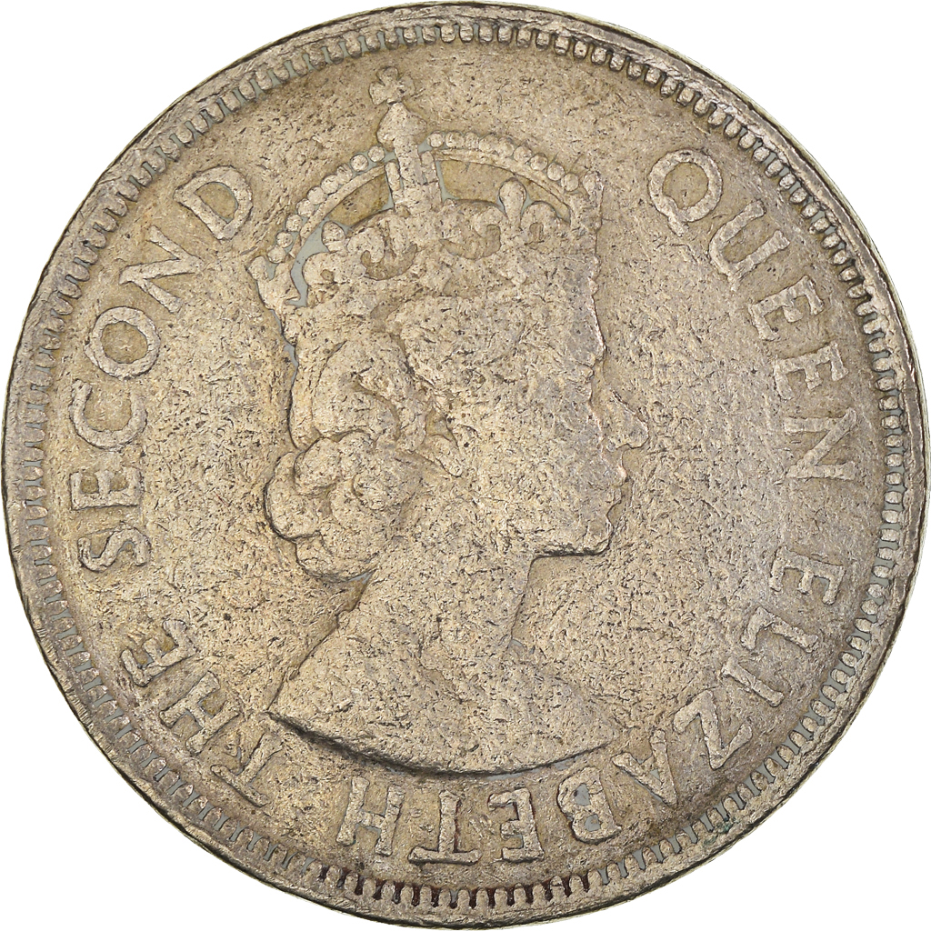 Moneda, Hong Kong, Dollar, 1960