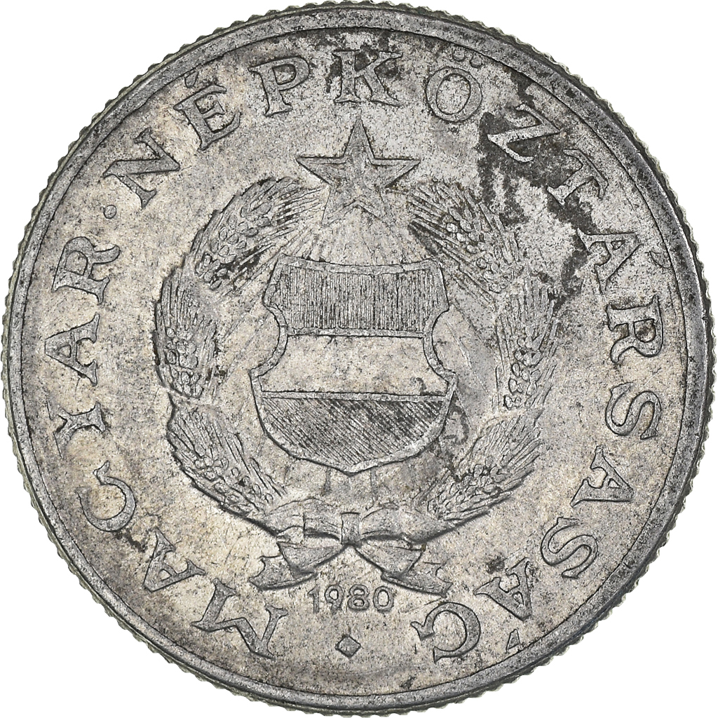 Moneda, Hungría, Forint, 1980