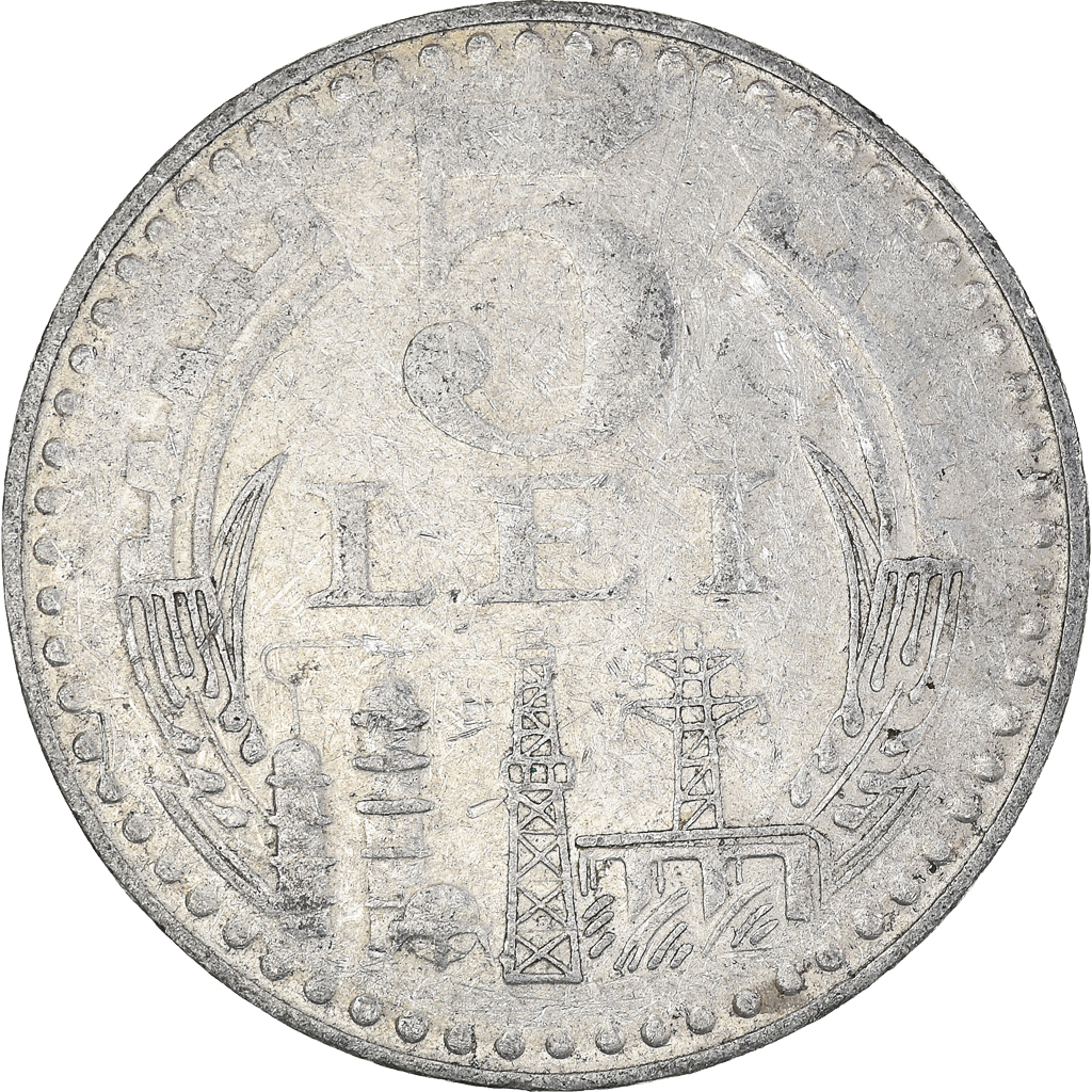 Moneda, Rumanía, 5 Lei, 1978