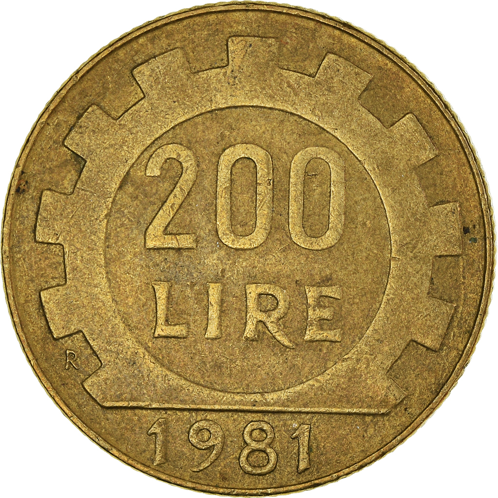 Moneda, Italia, 100 Lire, 1981