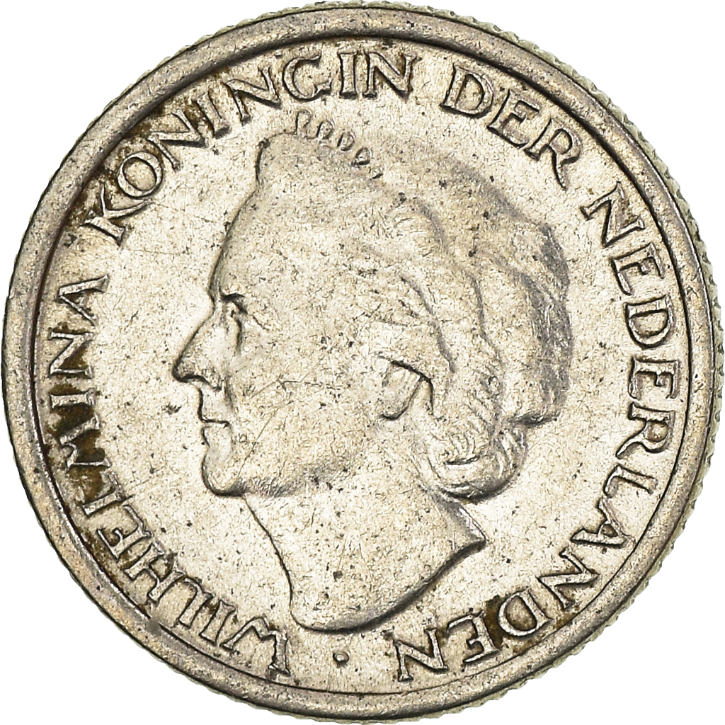 Moneda, Países Bajos, 10 Cents, 1948