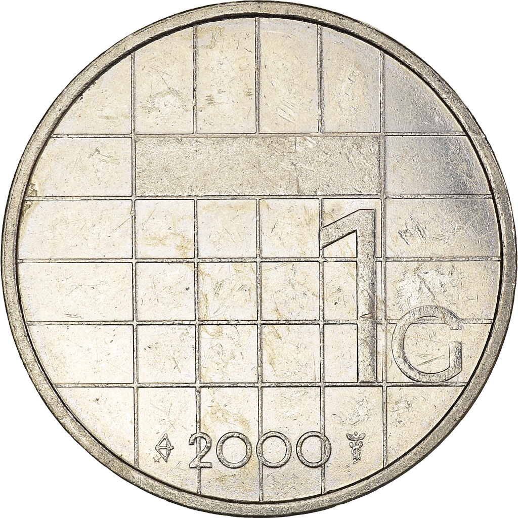 Moneda, Países Bajos, Gulden, 2000