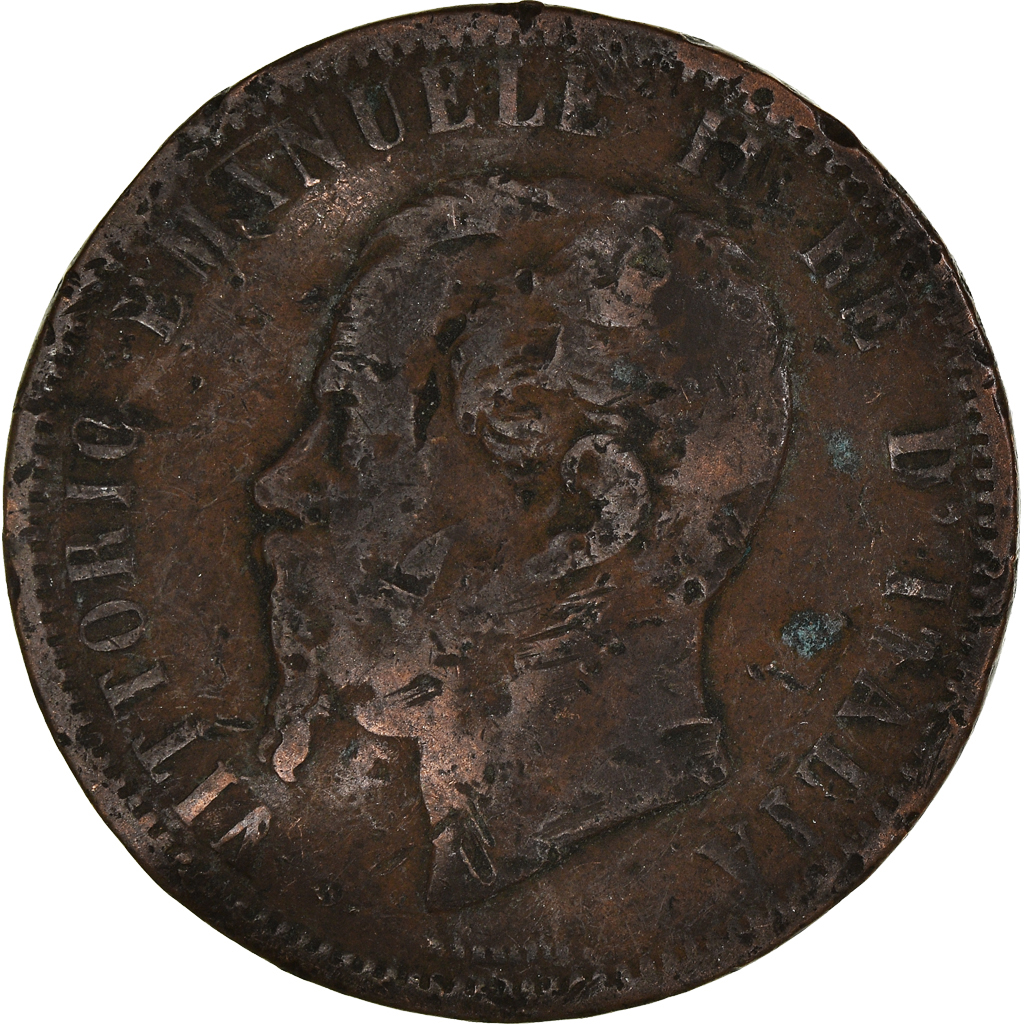 Coin, Italy, 10 Centesimi, 1866