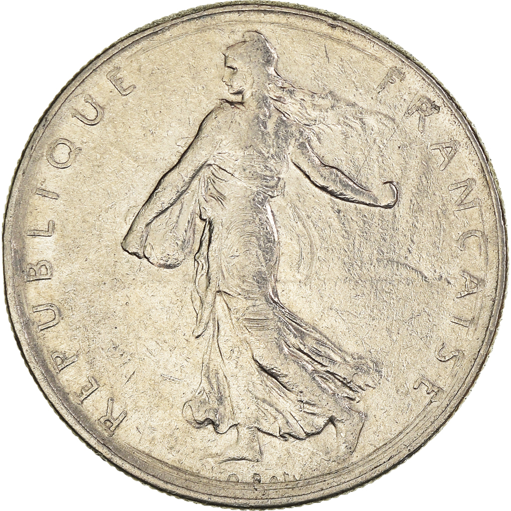 Moneda, Francia, Franc, 1964