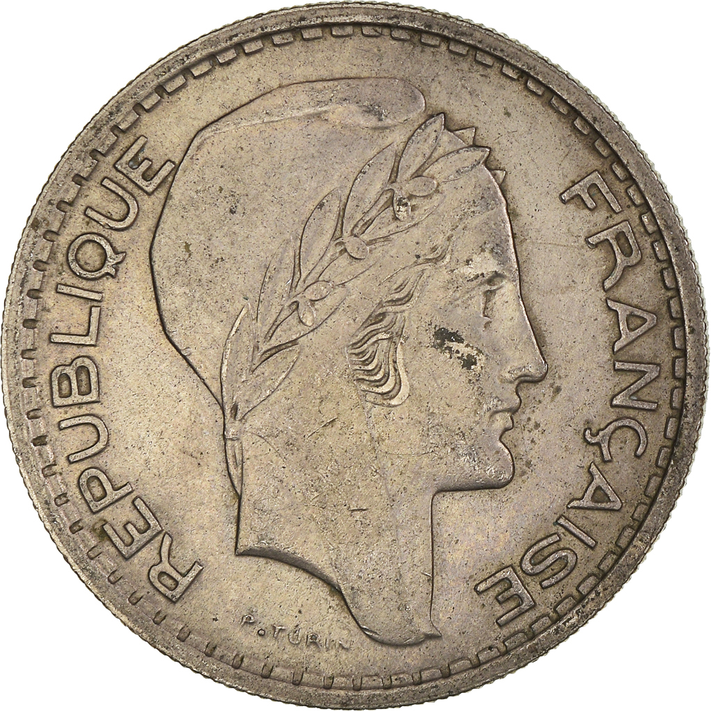 Moneda, Francia, 10 Francs, 1948