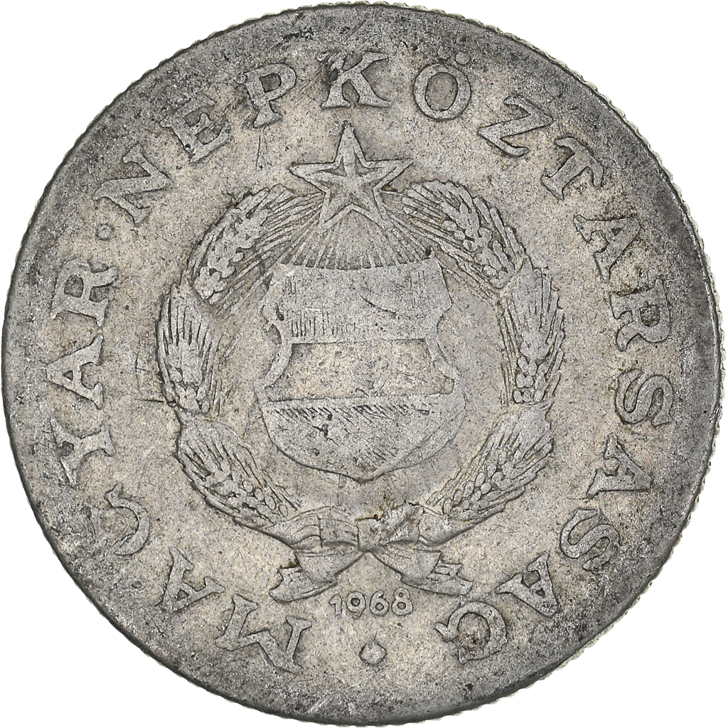 Moneda, Hungría, Forint, 1968
