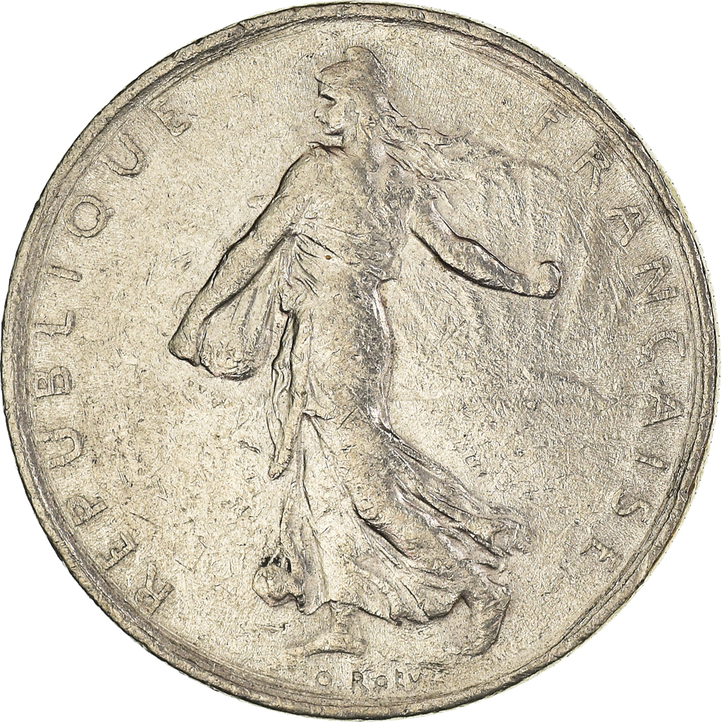 Moneda, Francia, Franc, 1971