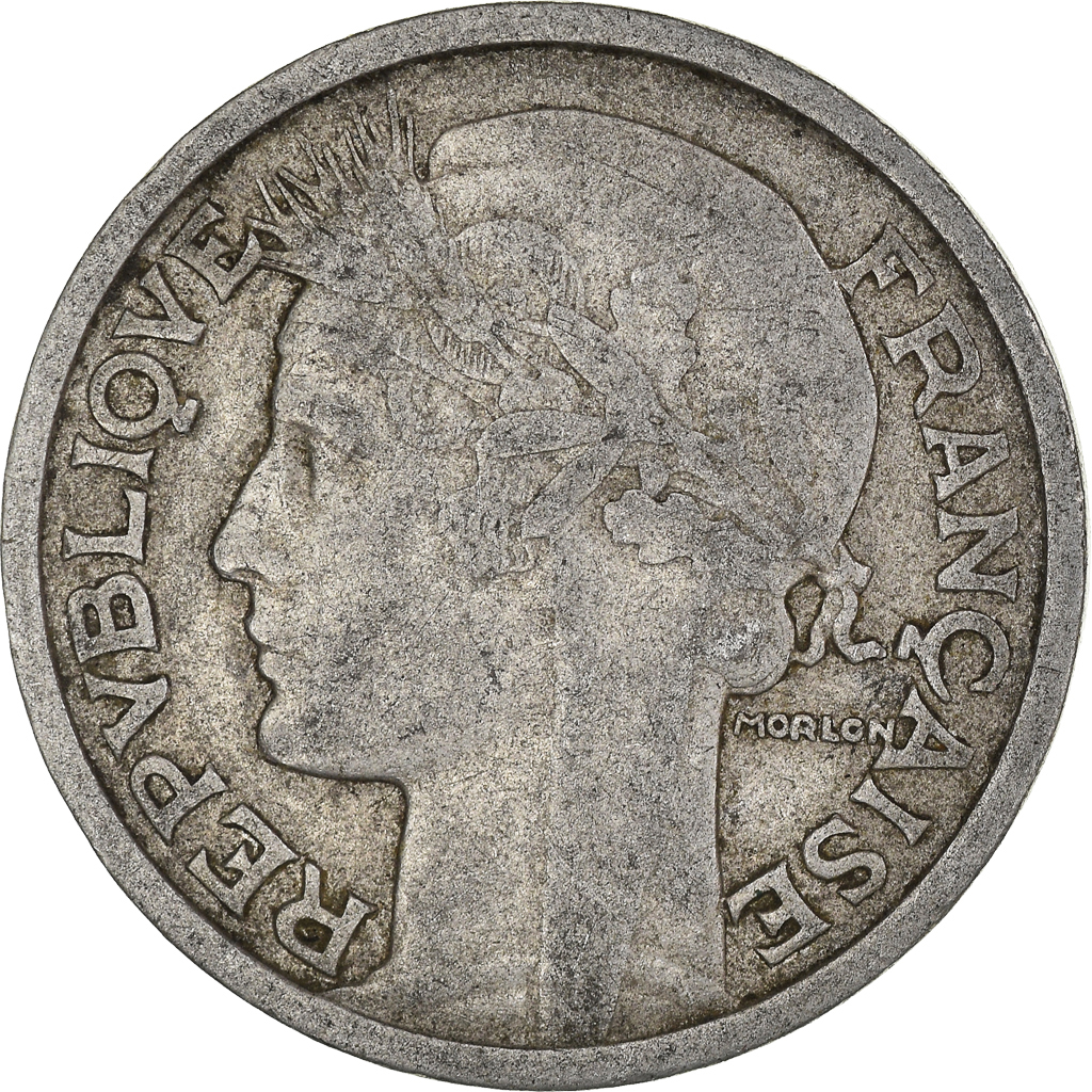 Moneda, Francia, 2 Francs, 1949