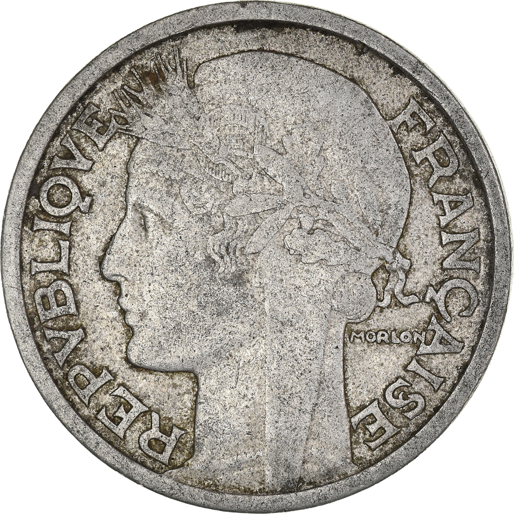Moneda, Francia, 2 Francs, 1949