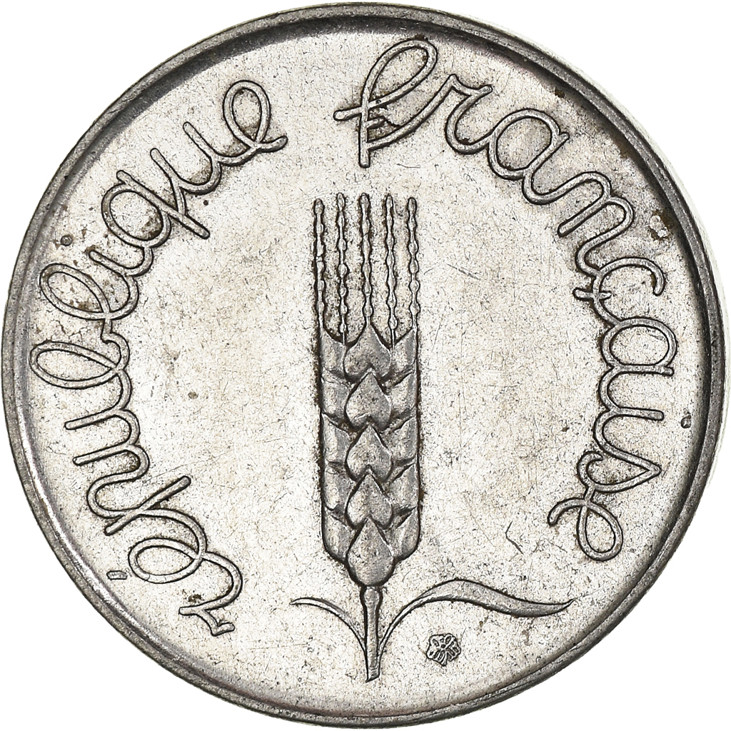 Moneda, Francia, 5 Centimes, 1961