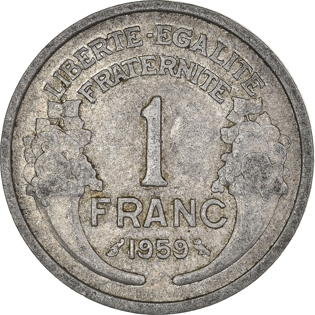 Moneda, Francia, Franc, 1959