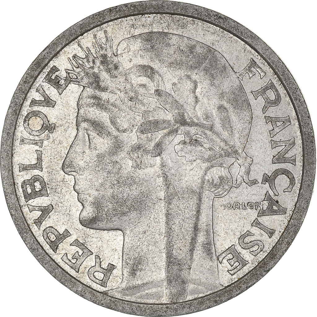 Moneda, Francia, 2 Francs, 1949