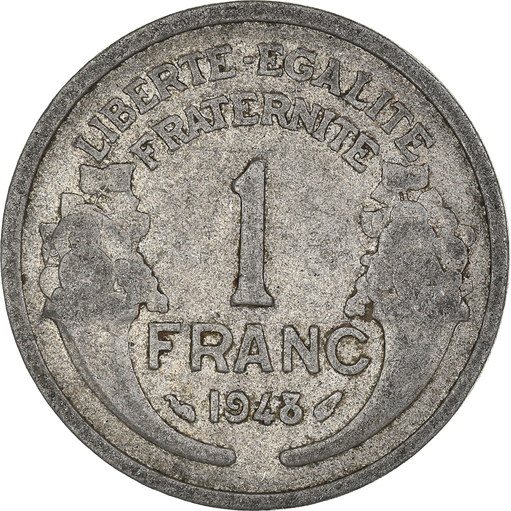 Moneda, Francia, Franc, 1948