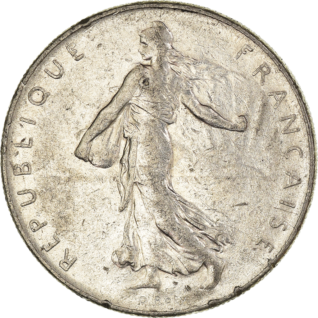 Moneda, Francia, Franc, 1973