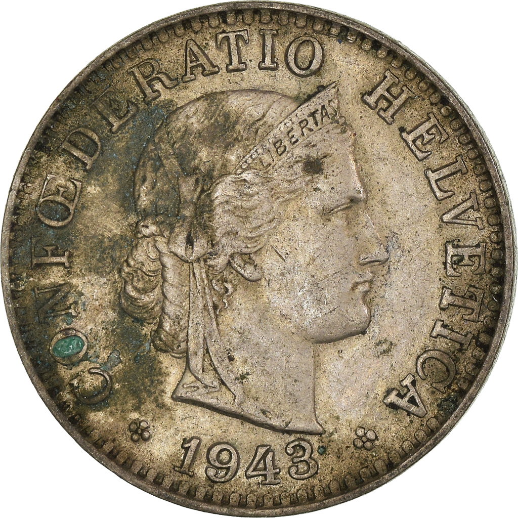  937386 Moneda Suiza 20 Rappen 1943 Compra Venta En Todocoleccion