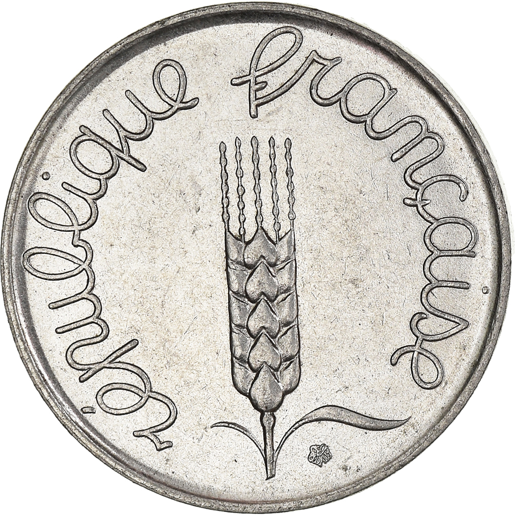 Moneda, Francia, 5 Centimes, 1961