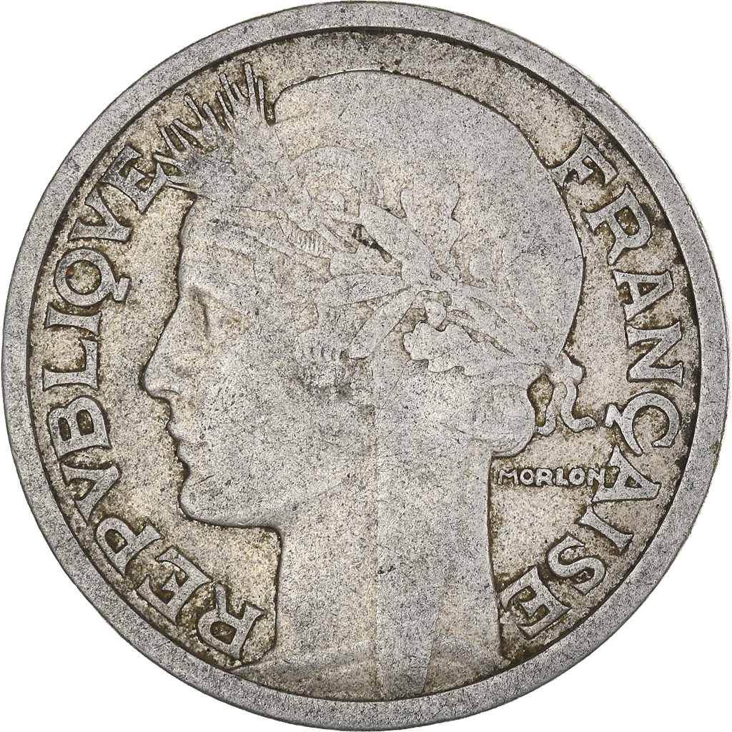 Moneda, Francia, 2 Francs, 1950