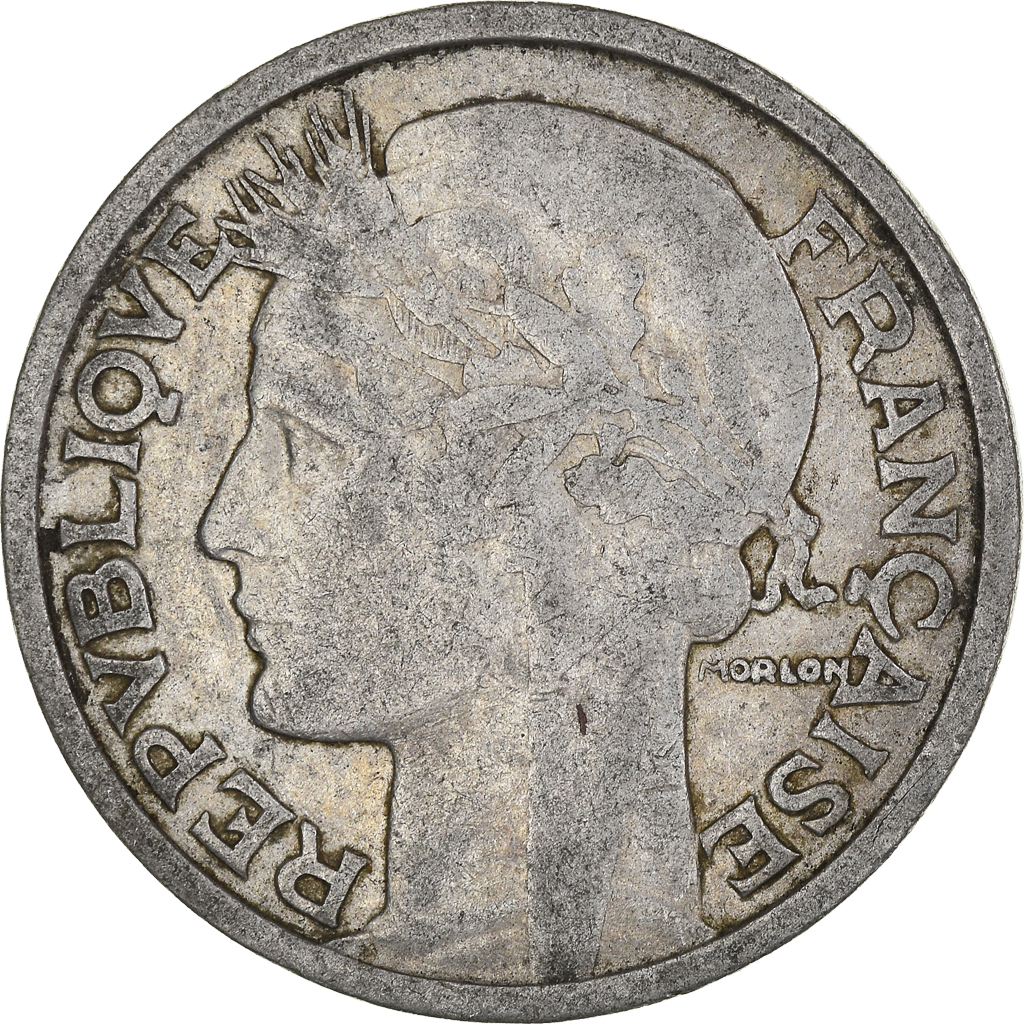 Moneda, Francia, 2 Francs, 1948