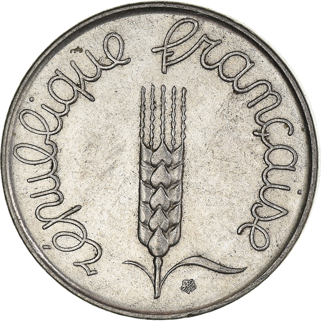 Moneda, Francia, 5 Centimes, 1961