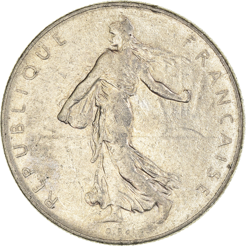 Moneda, Francia, Franc, 1972