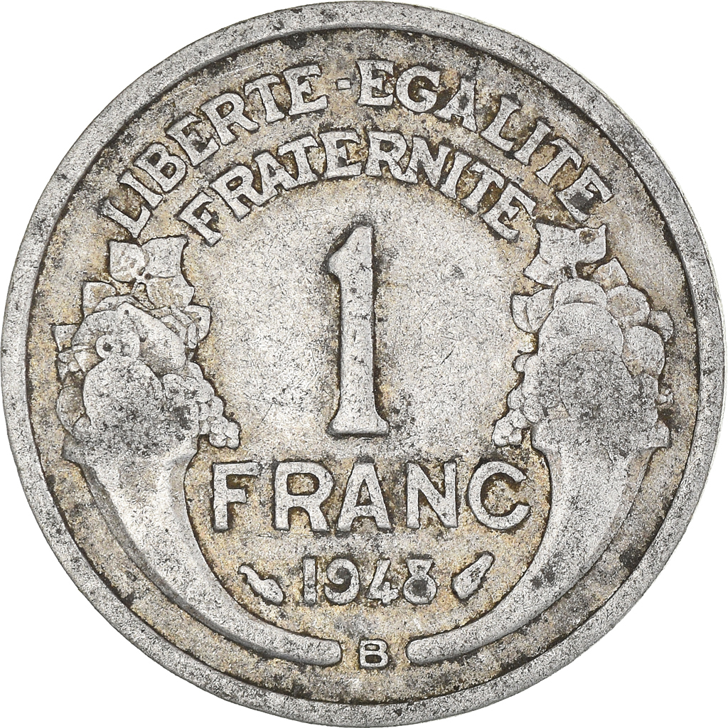 Moneda, Francia, Franc, 1948