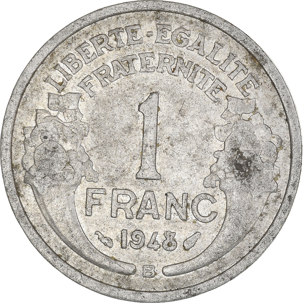 Moneda, Francia, Franc, 1948