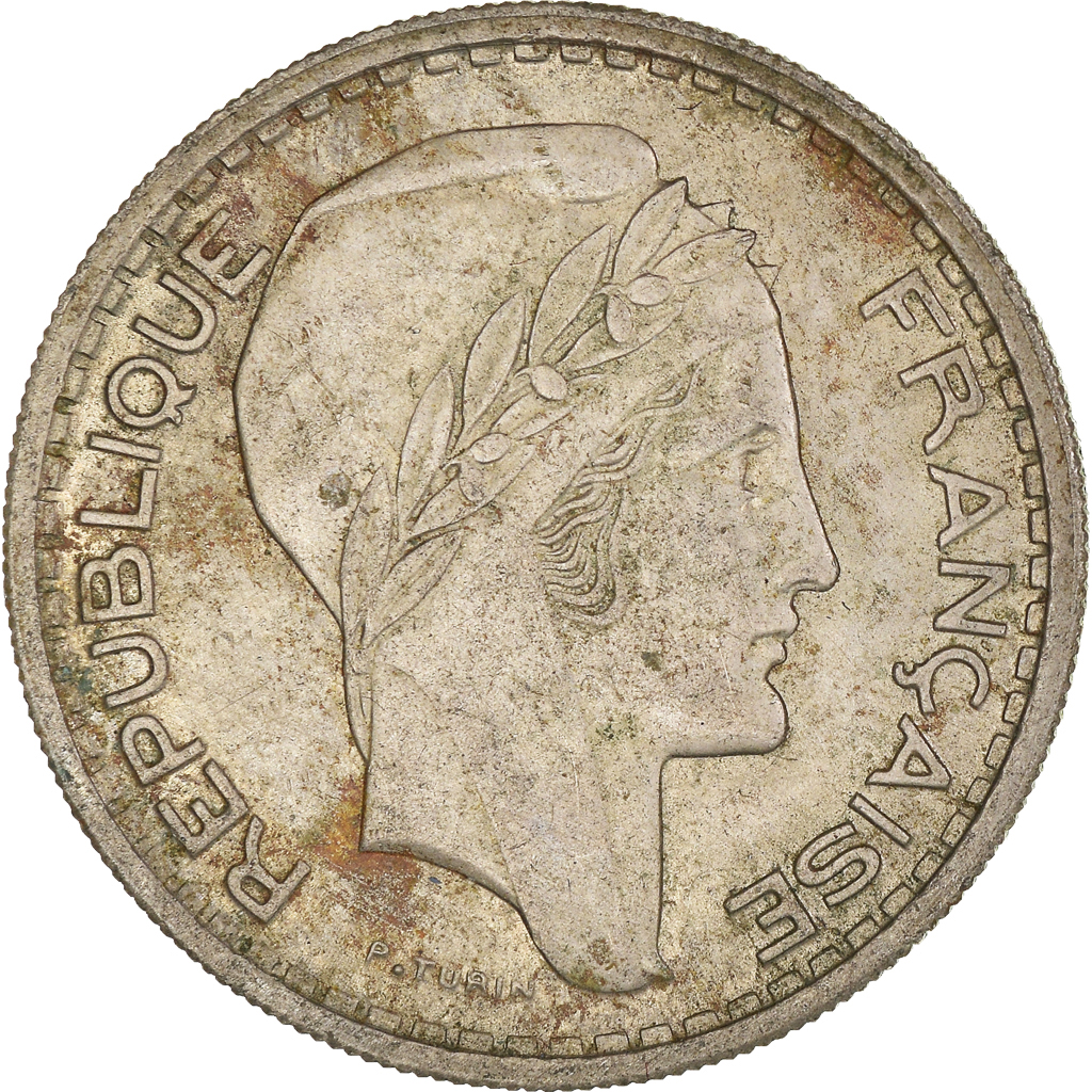 Moneda, Francia, 10 Francs, 1949