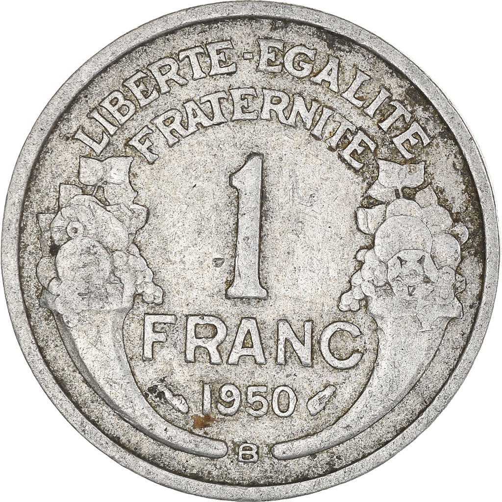 Moneda, Francia, Franc, 1950