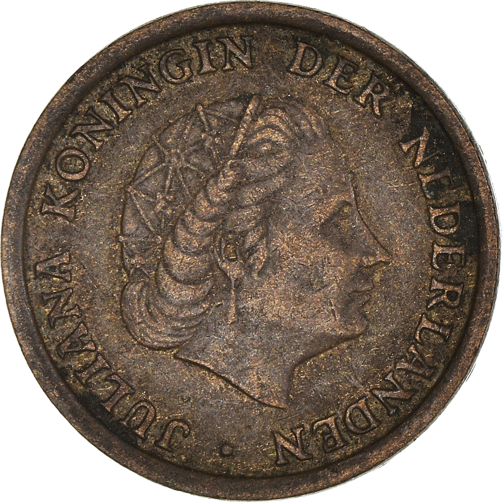 Moneda, Países Bajos, Cent, 1954