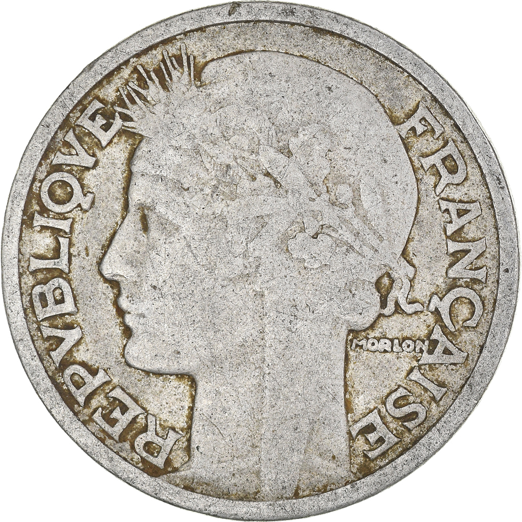 Moneda, Francia, 2 Francs, 1950