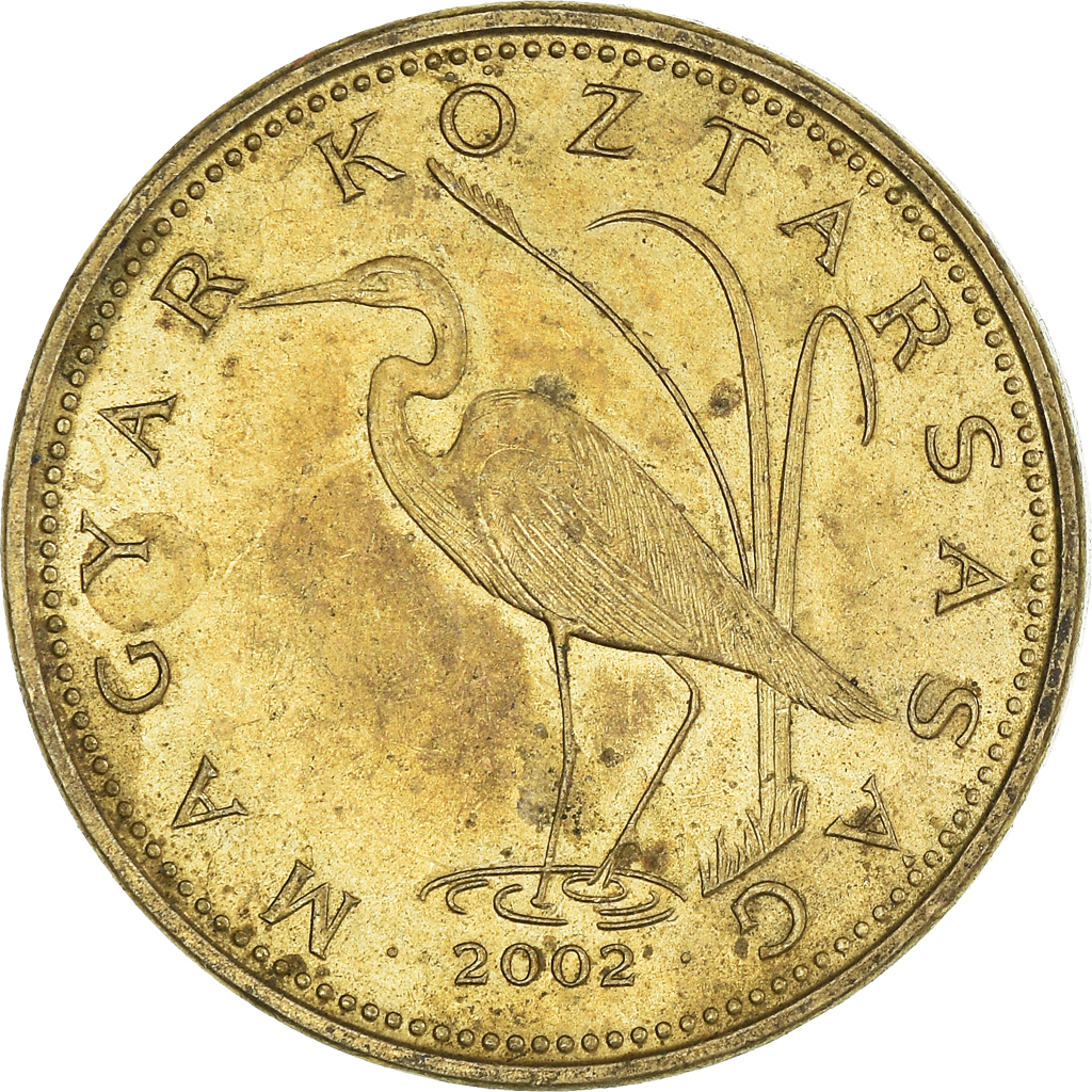 Moneda, Hungría, 5 Forint, 2002