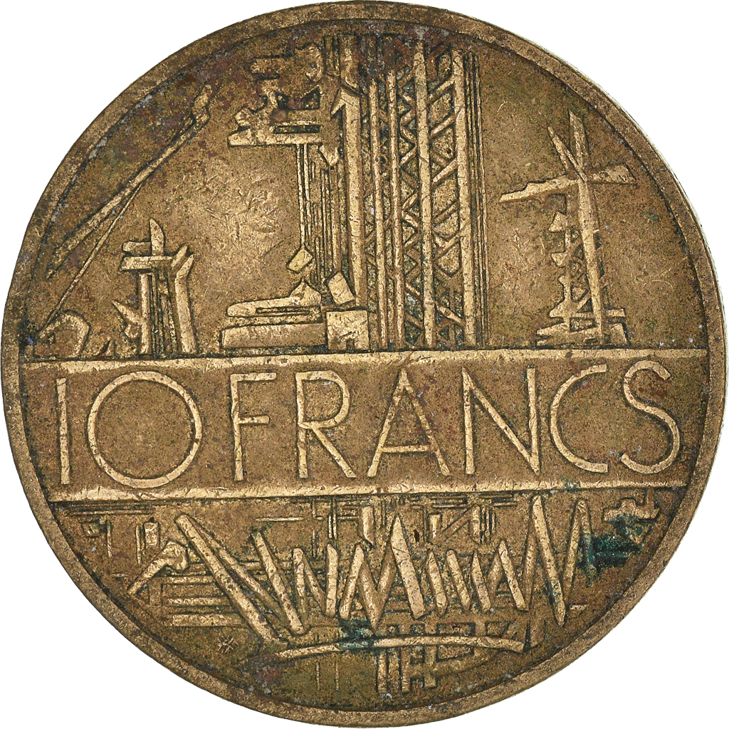 Moneda, Francia, 10 Francs, 1978
