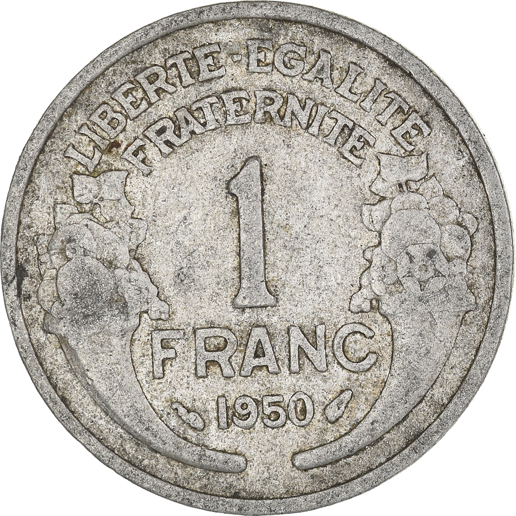 Moneda, Francia, Franc, 1950